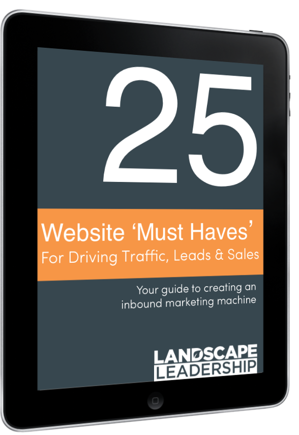 Ebook: 25 Website Must Haves Ebook: 25 Website Must Haves