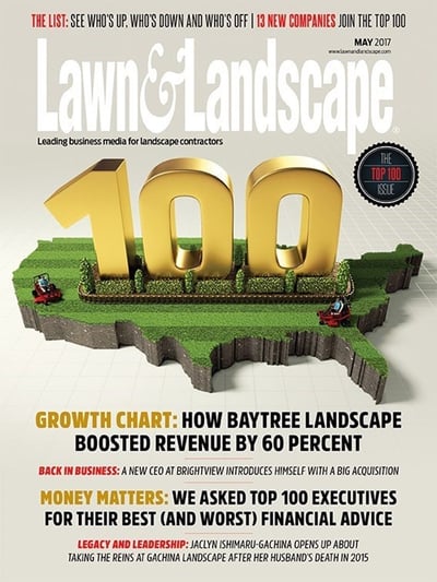 May 2017 Lawn & Landscape cover