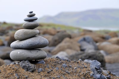 stacked stones