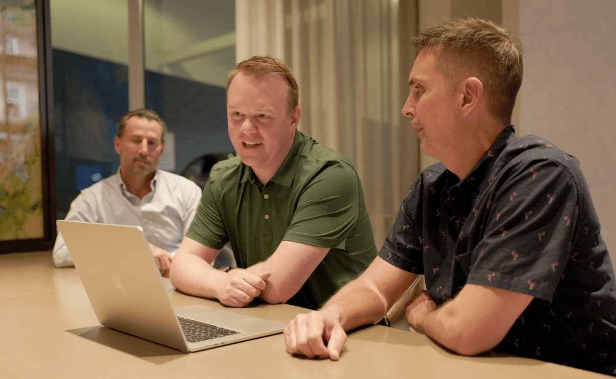 Landscape Leadership team - Kyle Larson account manager Chris and Chad (1)