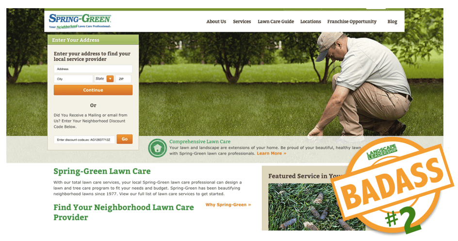 Best landscaping and lawn care websites of the Lawn & Landscape Top 100 List.