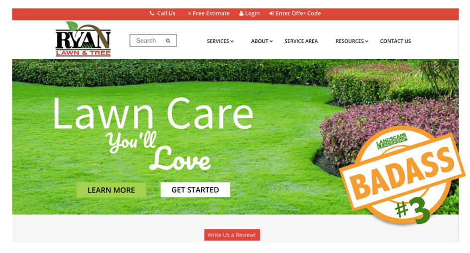 Best landscaping and lawn care websites of the Lawn & Landscape Top 100 List.