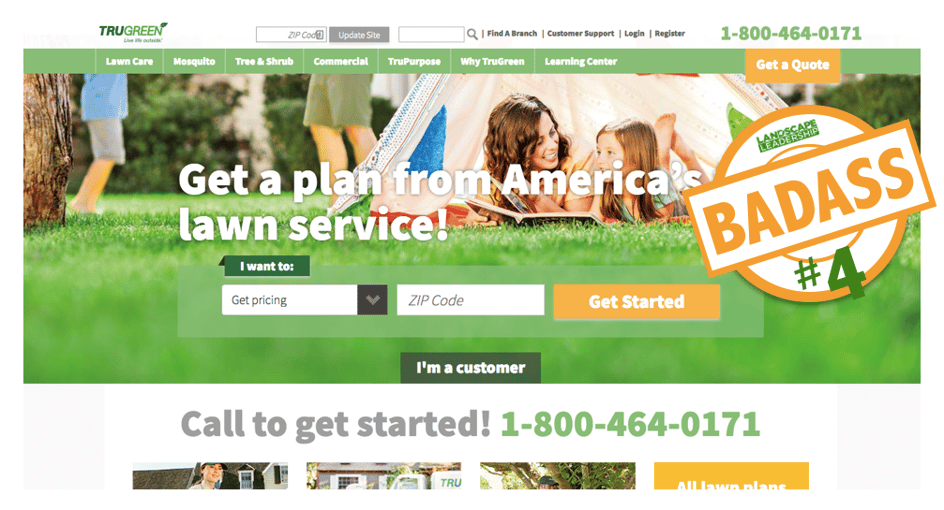 Best landscaping and lawn care websites of the Lawn & Landscape Top 100 List.