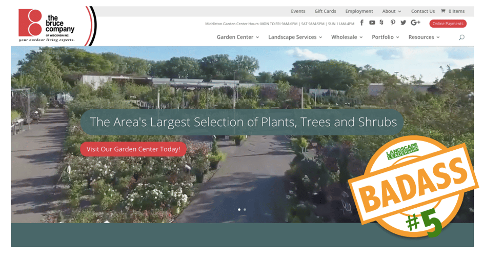 Best landscaping and lawn care websites of the Lawn & Landscape Top 100 List.