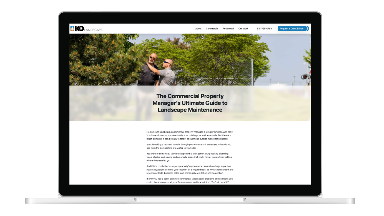 commercial landscaping guide