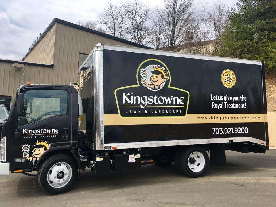 kingstowne lawn and landscape truck