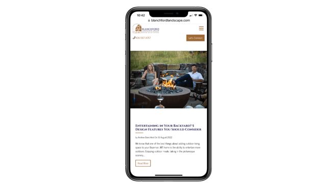 landscape design blog - blanchford