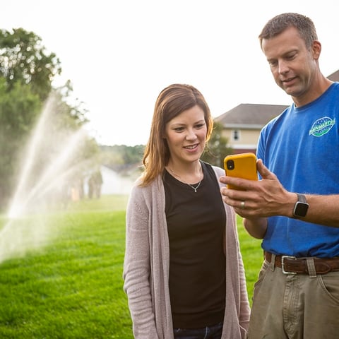 landscaper irrigation marketing