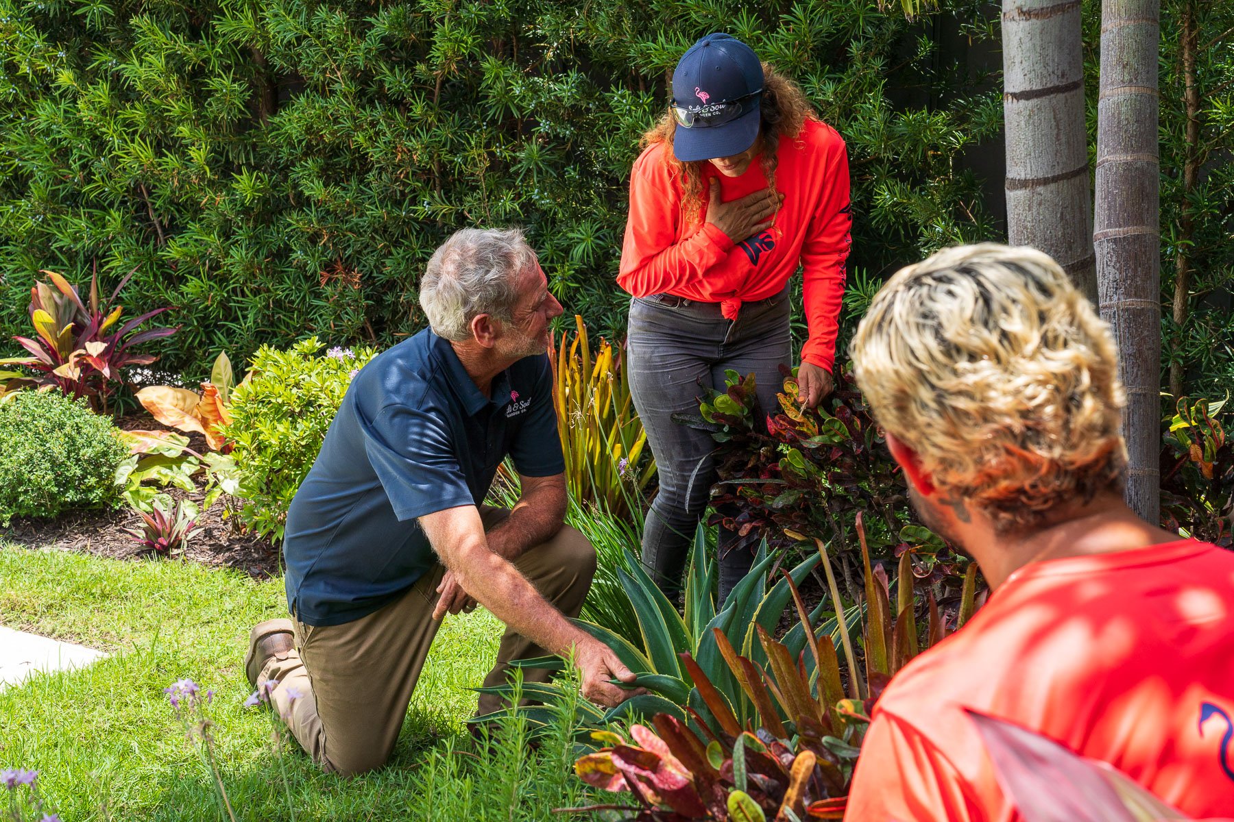 landscaping crew - - Salt and Soil Garden Co