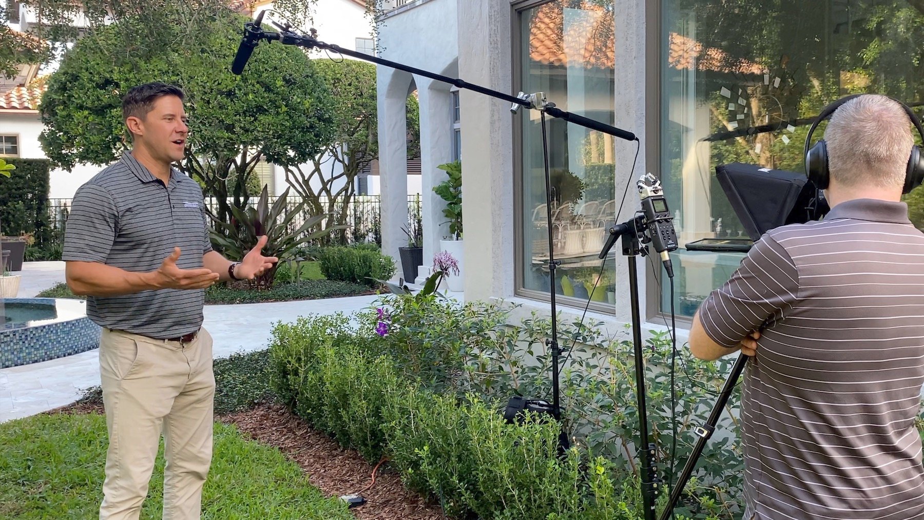 landscaping video actor