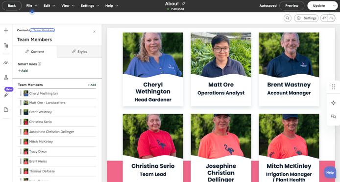 landscaping website modules - salt and soil garden co