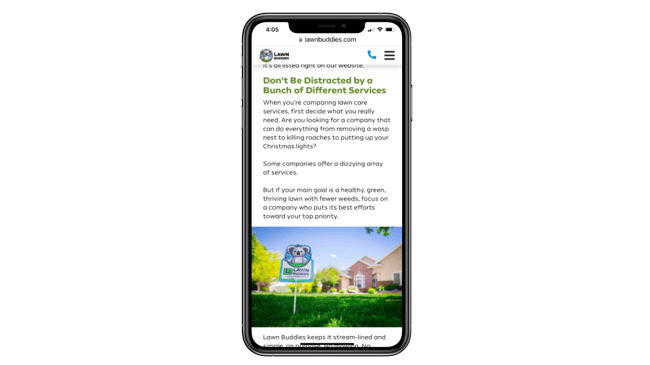lawn care blog - lawn buddies id