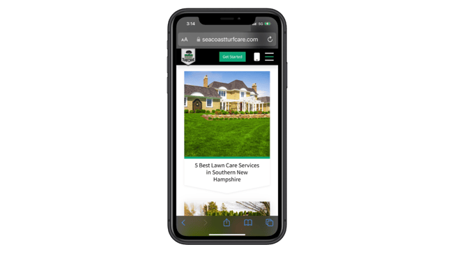 lawn care blog writing