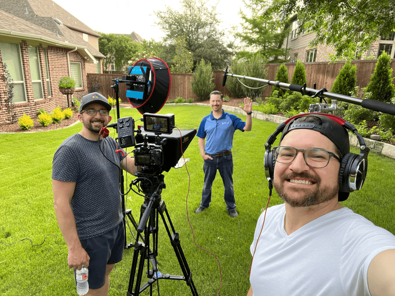 lawn care video production