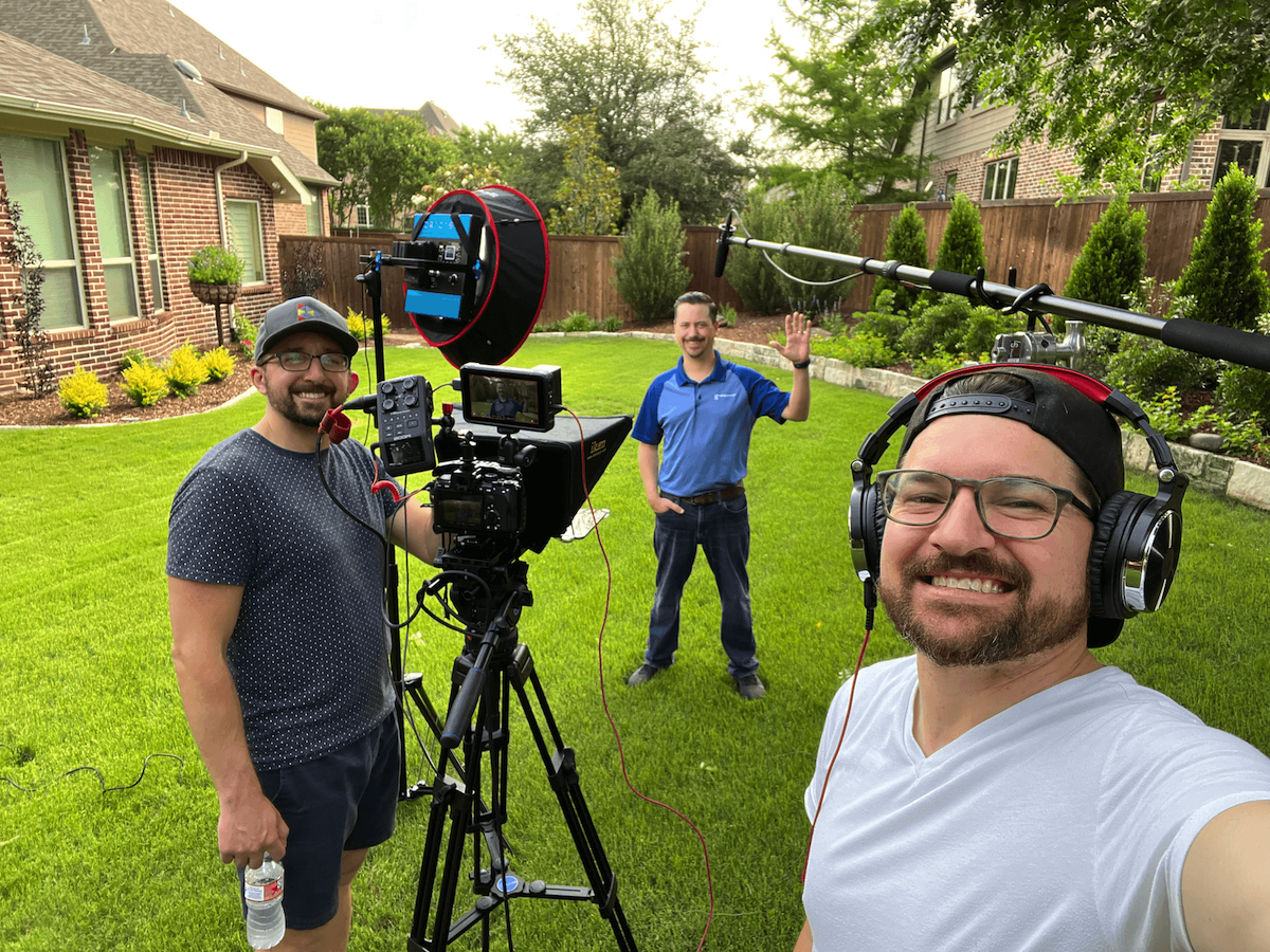 lawn care video production