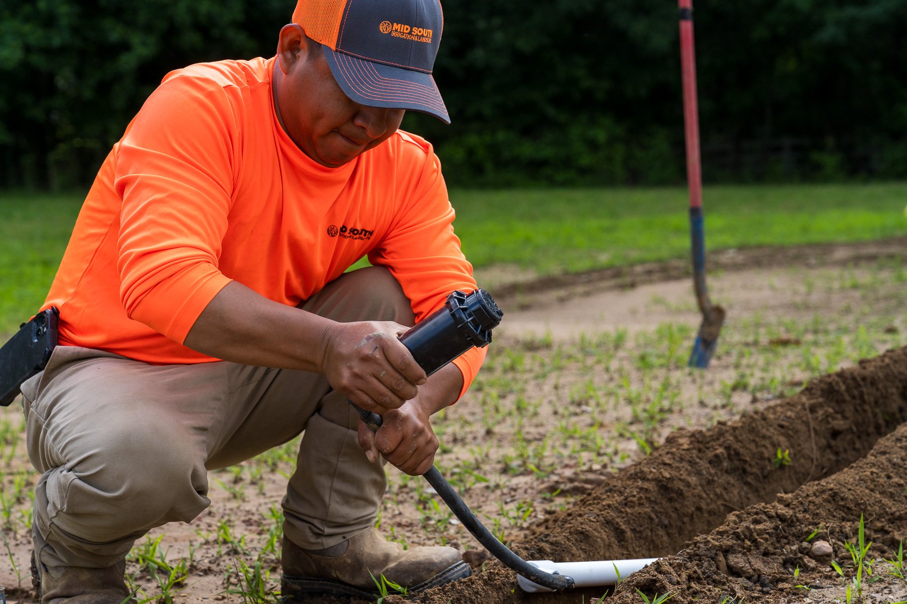 mid south irrigation and landscape - irrigation installer