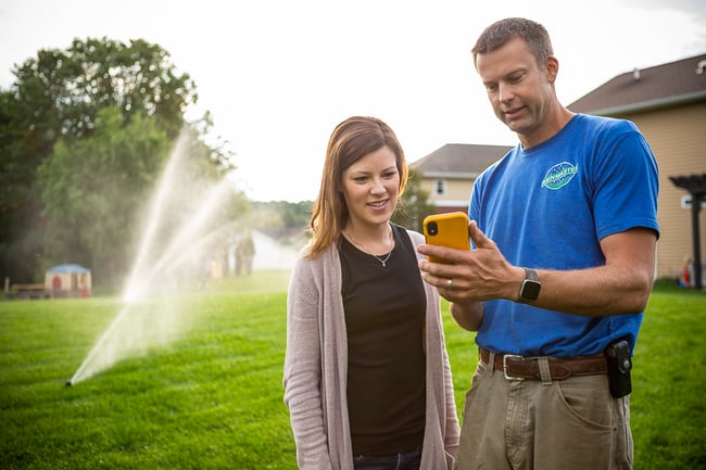 rainmaster lawn care irrigation photography