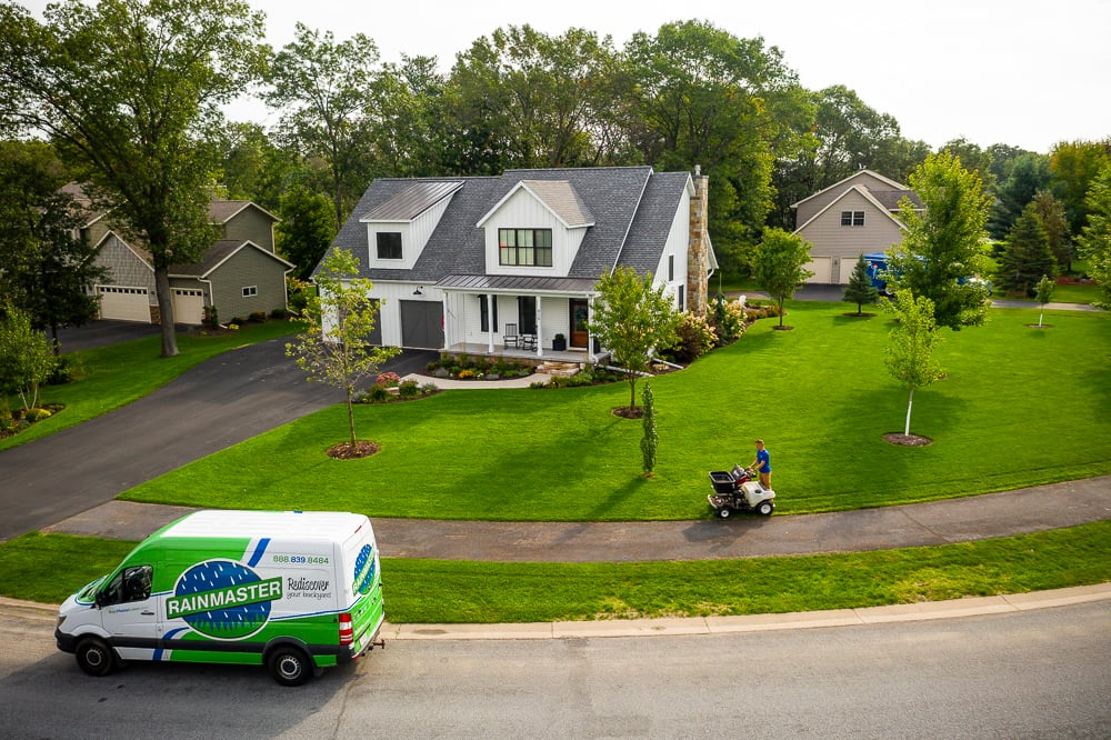 rainmaster lawn care van