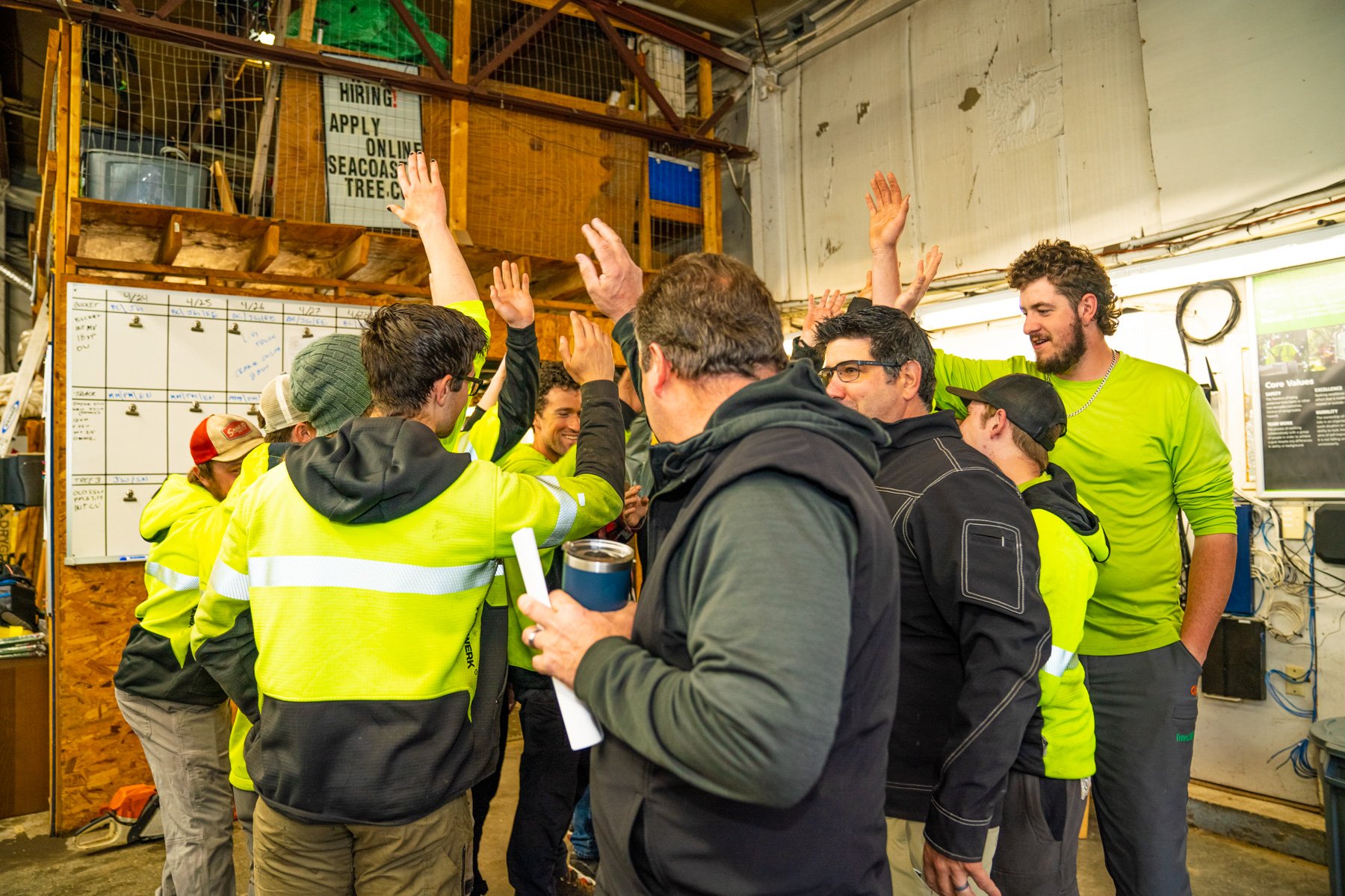 seacoast tree care shop meeting