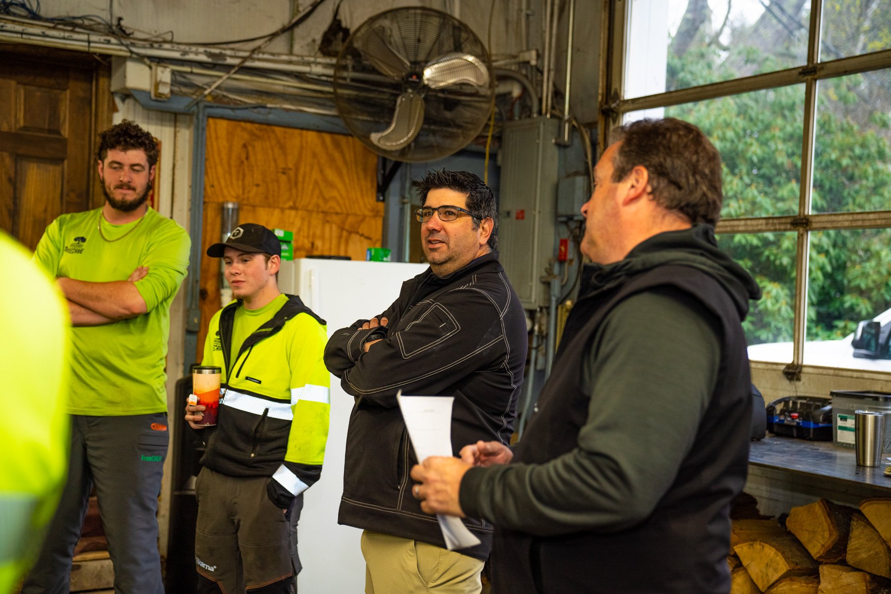 tree service meeting - Seacoast Tree Care