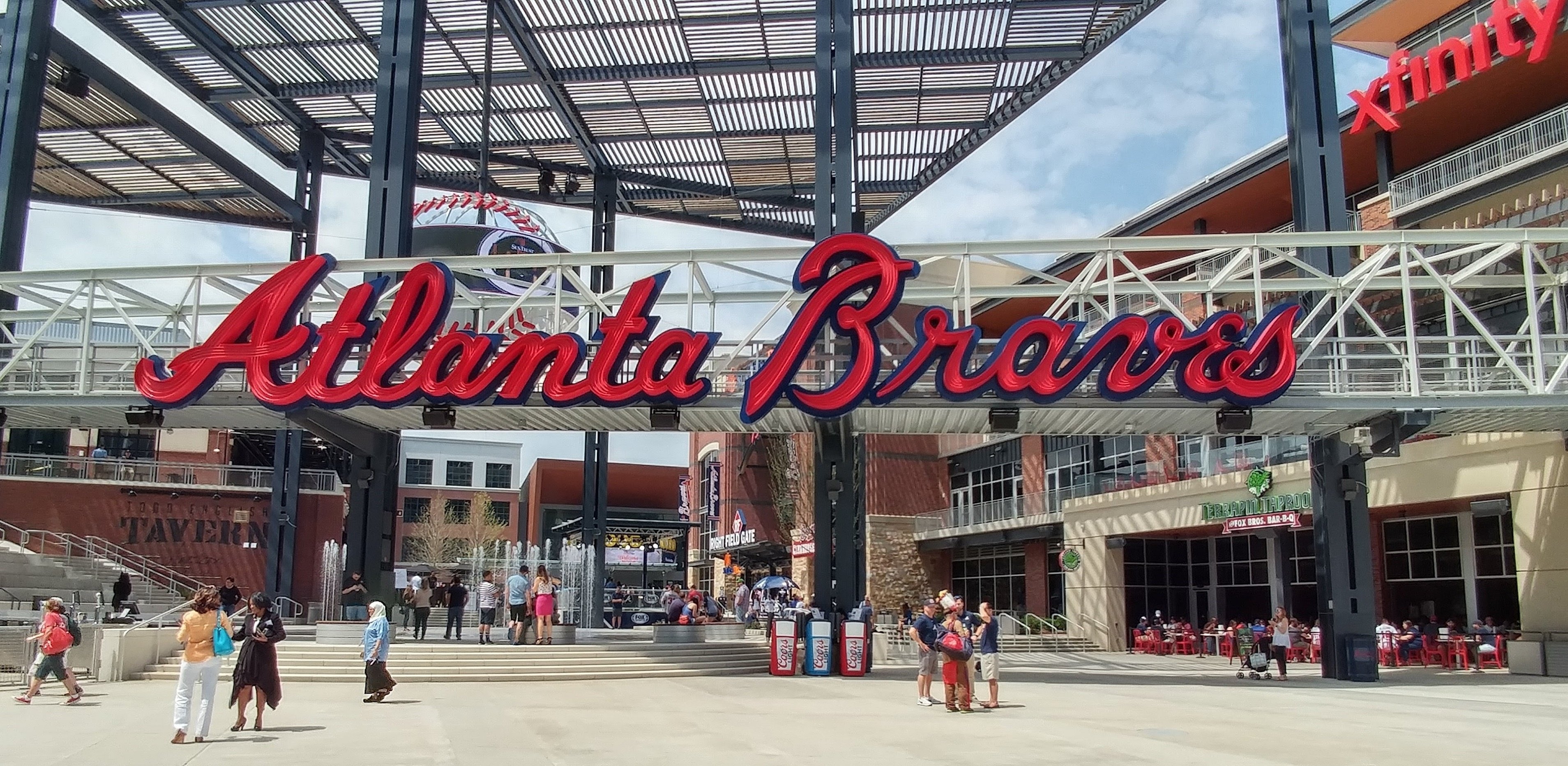 Atlanta Braves SunTrust Park Entrance