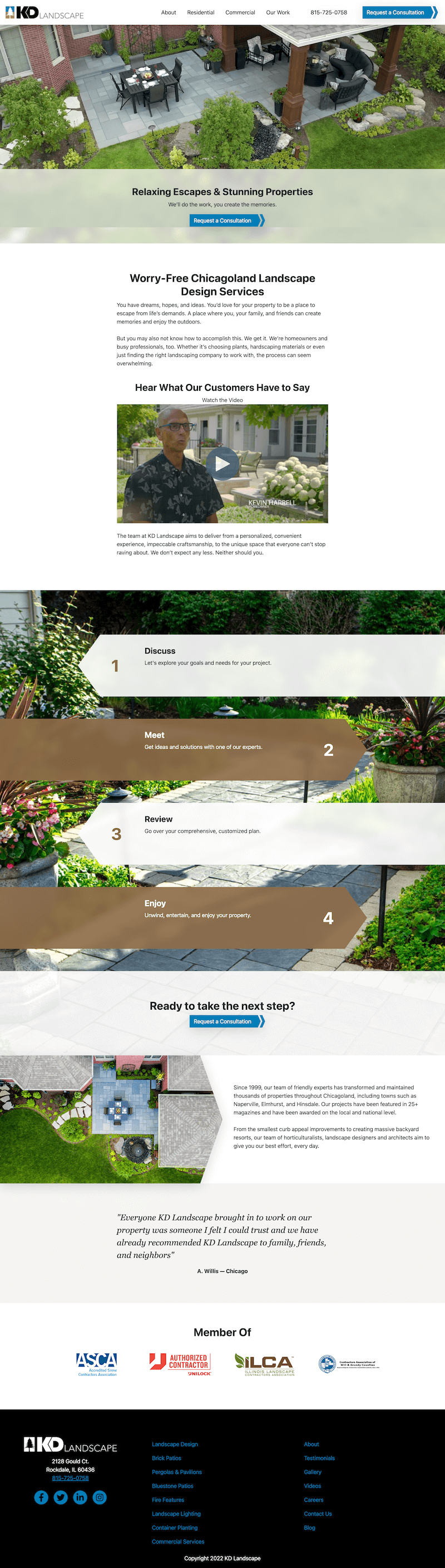 landscape design websites