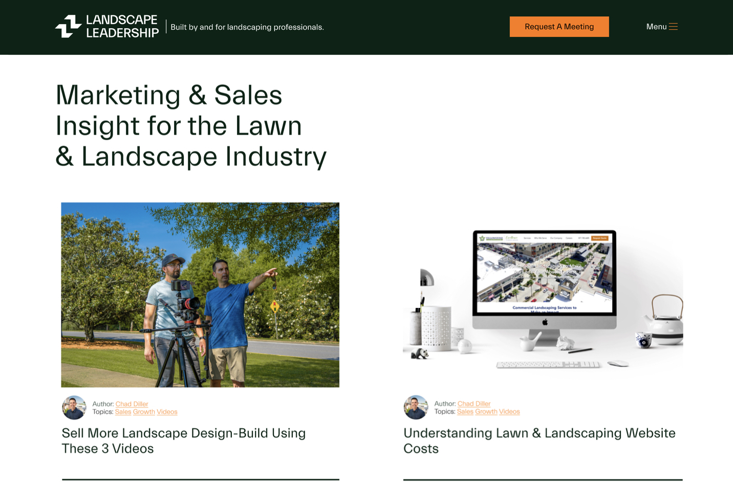 landscaping lawn care marketing blog - landscape leadership