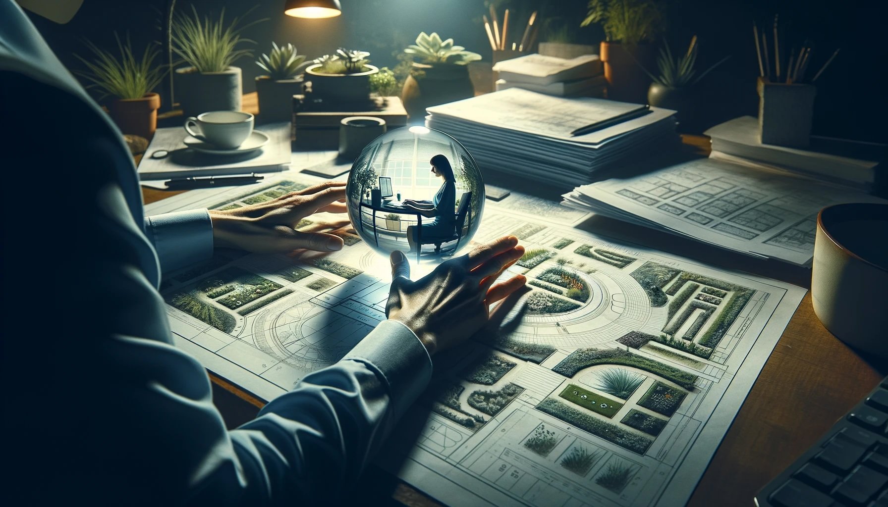 landscaping sales crystal ball 